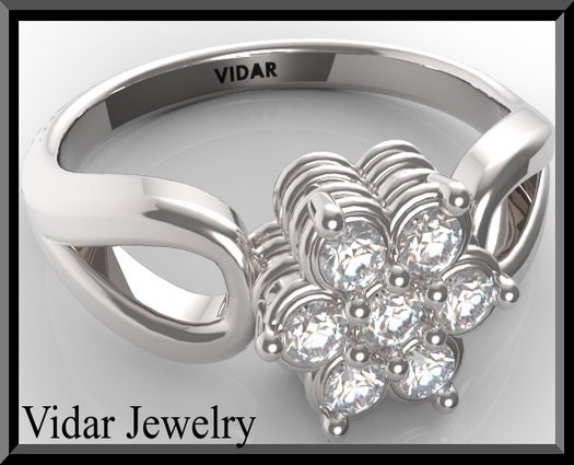 Engagement Ring,Flower Engagement Ring,Diamond Engagement Ring,Gold Engagement Ring,Halo,UNIQUE,Pave,Weddings,Luxury,Brides