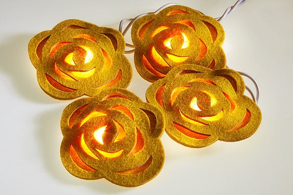 Clearance - String Light Covers - Festive - Yellow
