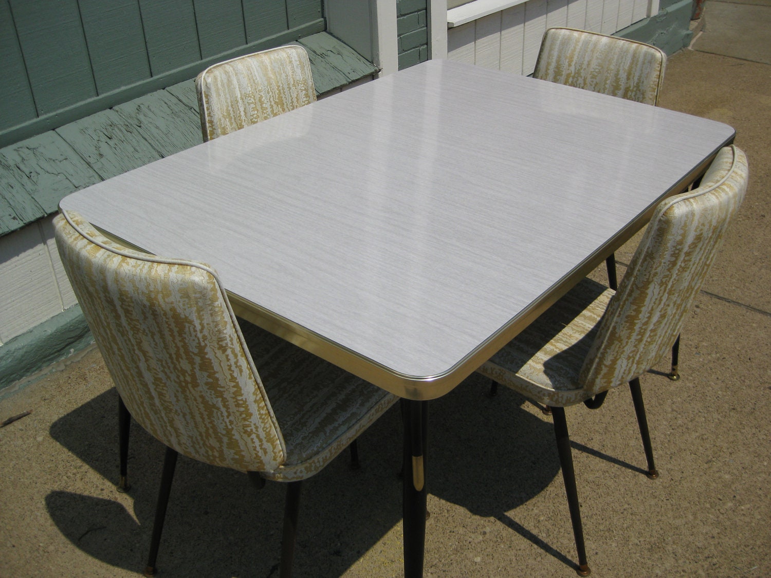 vintage formica top kitchen table