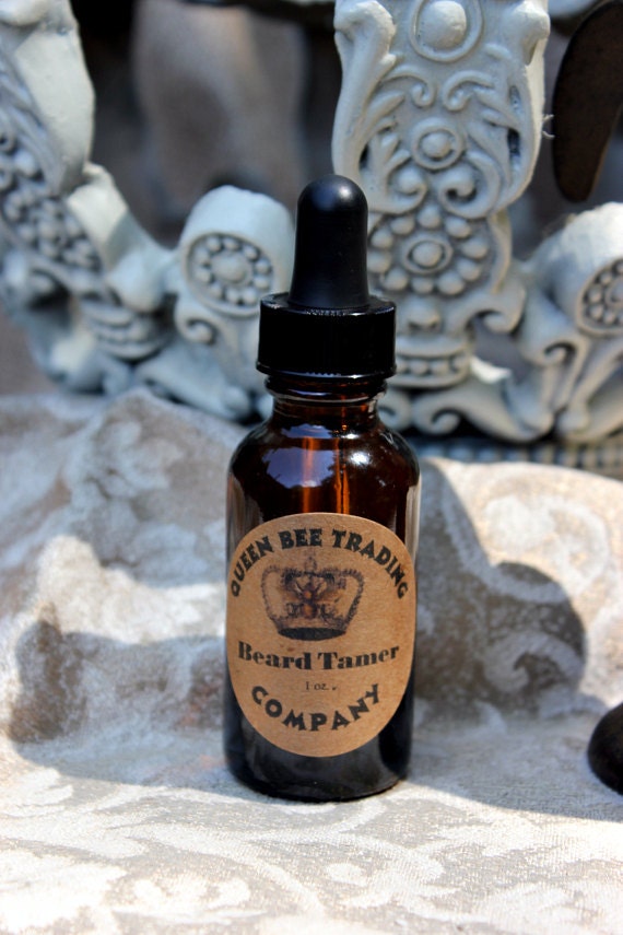 All Natural Beard Oil - Beard Conditioner - VEGAN - Handmade Beard Tamer -Small Size 0.5oz
