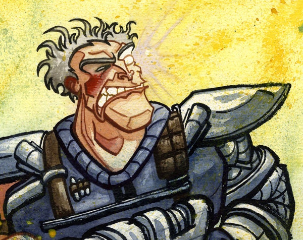 Cable, Watercolor