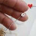 Tiny Silver skull necklace - Small skull necklace - Tiny Skull 16'' ONLY