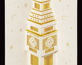 Big Ben Christmas pop-up
