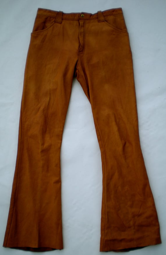 chocolate brown leather pants