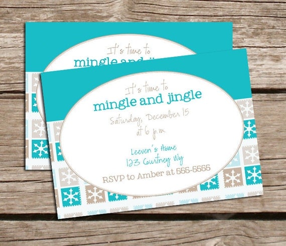 Printable Christmas Invitations - Christmas Party Invitations - Printable Holiday Party Invitations - Christmas Party - Cards - Christmas Il_570xn