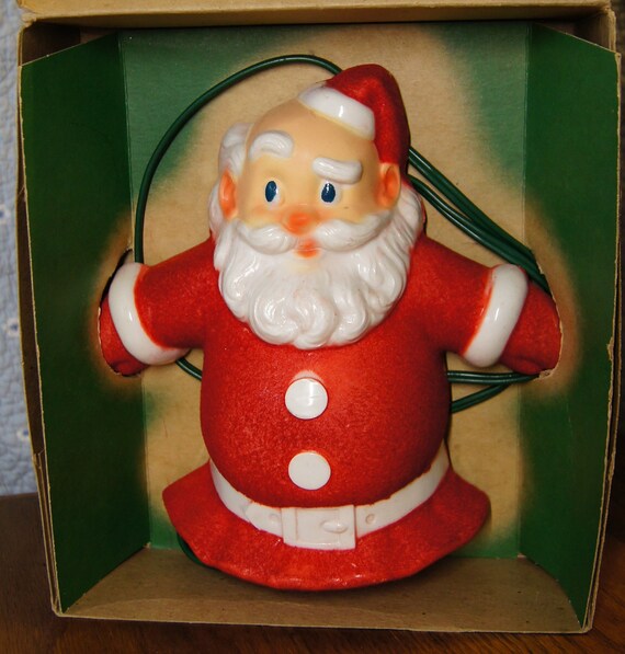 Vintage Santa Claus Christmas Tree Topper // by EmeraldDragonfly1