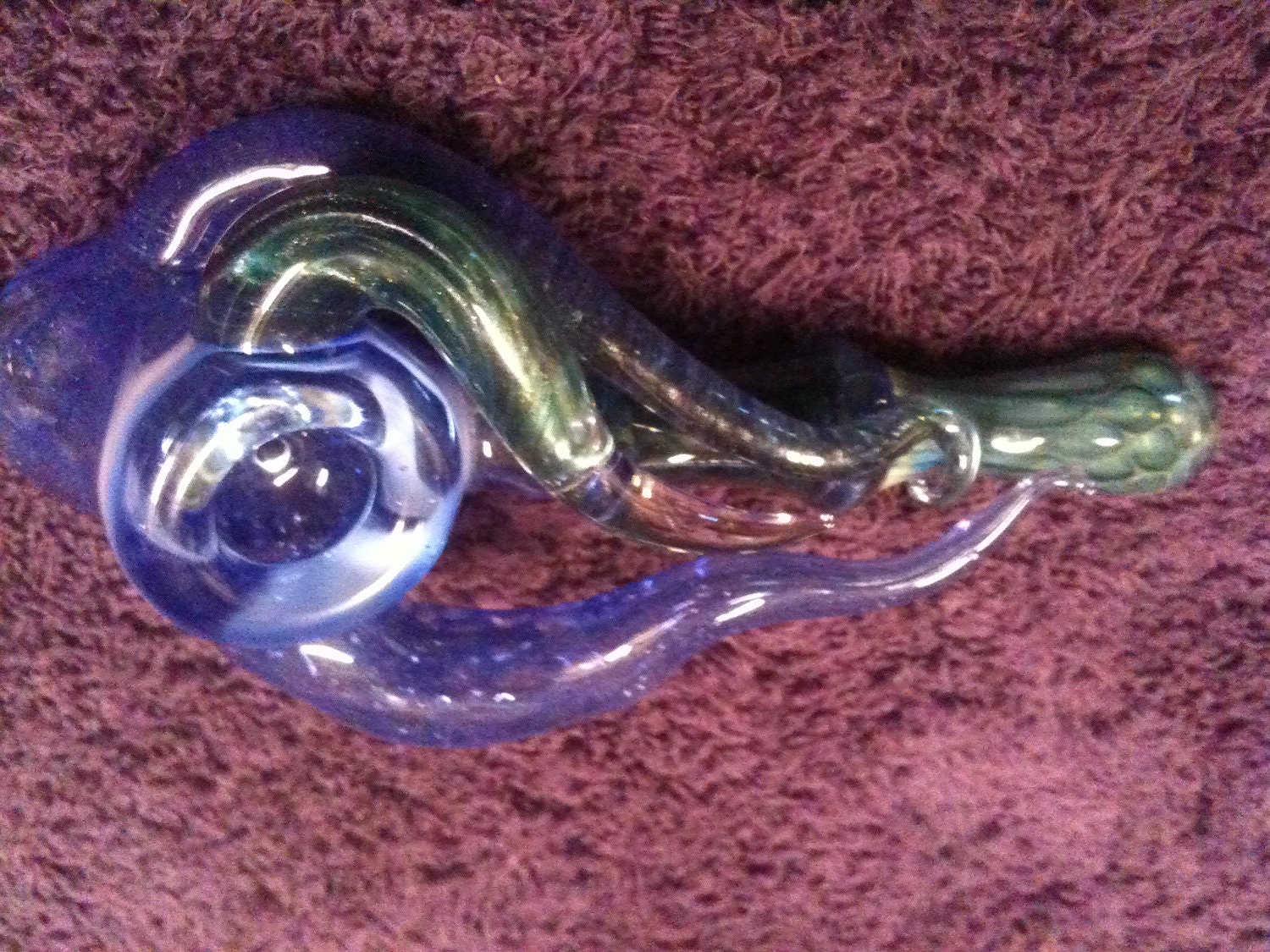 sectional moss/leprechaun/purp hammer with retti and honey comb
