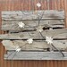 distressed rustic local barnwood wall hanging