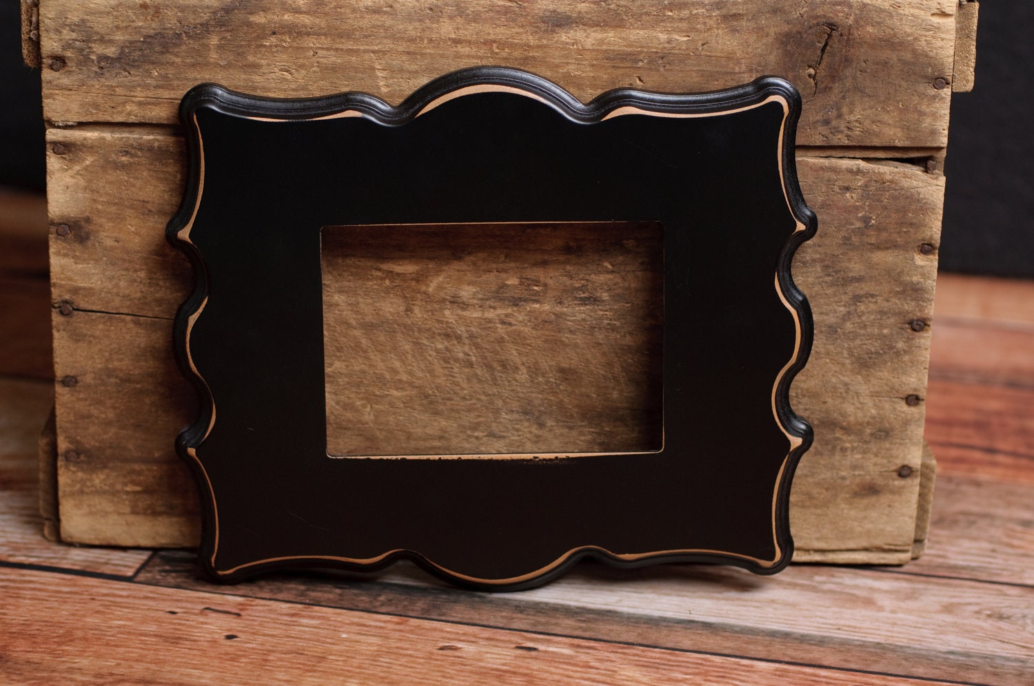 5x7 "Jensen" Frame - Whimsical wood picture frames with your choice of our custom colors.