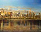 Chicago Skyline Original Painting