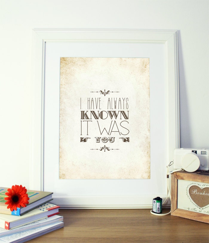 Always You - A3 Poster