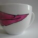 Pink Feather Teacup