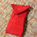 Mathematics Upcycled Necktie Cell Phone/Eyeglass/Sunglass Case