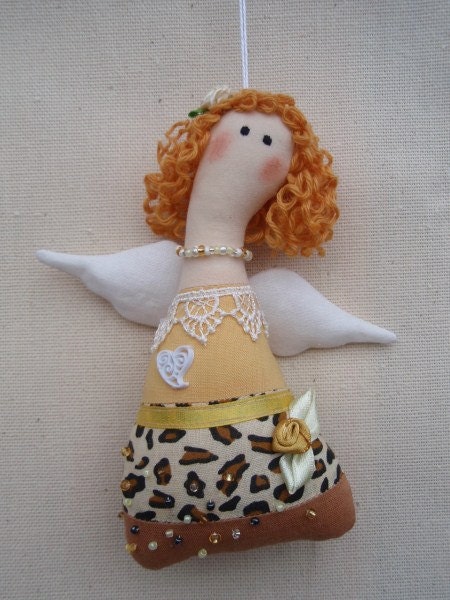A Collectable Angel Doll: A Leopard Guardian Angel