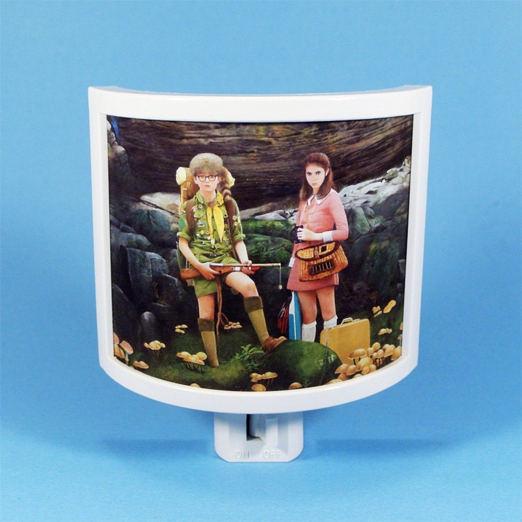 Moonrise Kingdom Night Light 3 designs to Choose from bathroom hallway bedroom TAKE IT with