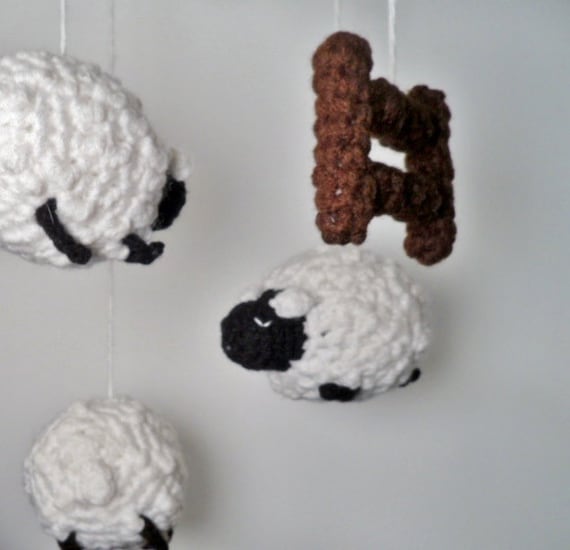 Items similar to Crocheted Amigurumi Stars and Moon ...