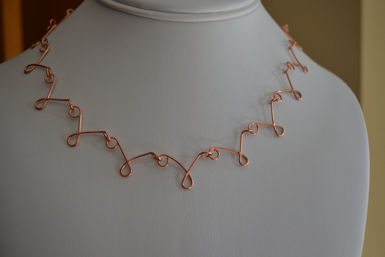 Copper Wire Necklace