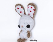 kawaii bunny rabbit amigurumi crochet PATTERN via  INSTANT DOWNLOAD