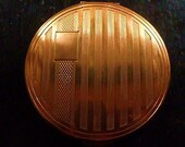 Vintage  Kigu Art Deco compact powder compact compact mirror bridesmaids gift compact wedding accessory compact