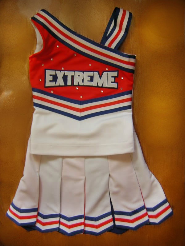 Boutique Custom Cheerleading Uniform by BragginBling on Etsy