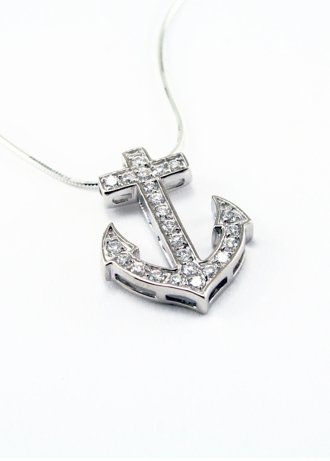 Delta Gamma Anchor Pendant