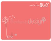 Personalized Printable WISH Notecard Inspiration Collection Il_170x135