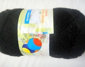 45 gms ( 1 Skeins) 3 PLY BLACK   Color  Baby Wool. / Machine Knitting./Crochet Work.