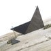 Black Leather bib Necklace Statement leather necklace Geometric necklace