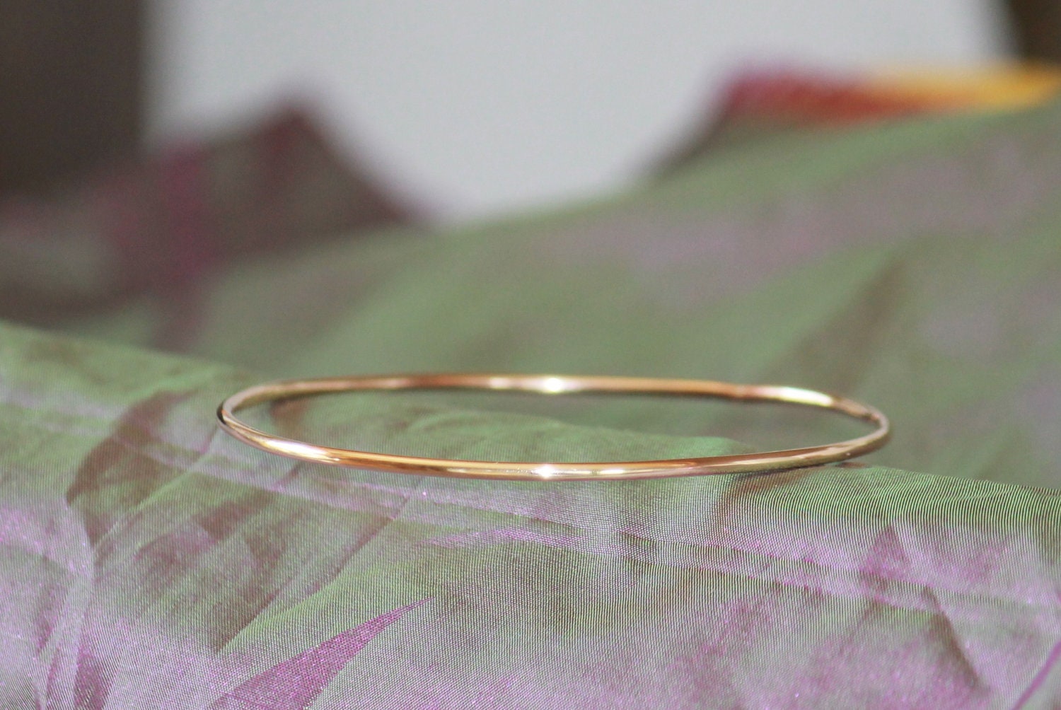 BANGLE/Gold Bangles/14kt Yellow Gold Bangle Bracelet