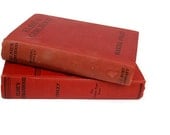 Elsie Books Red, Sale, 1933, Martha Finley, Vintage, Home Decor books - vintagetoyshoppe