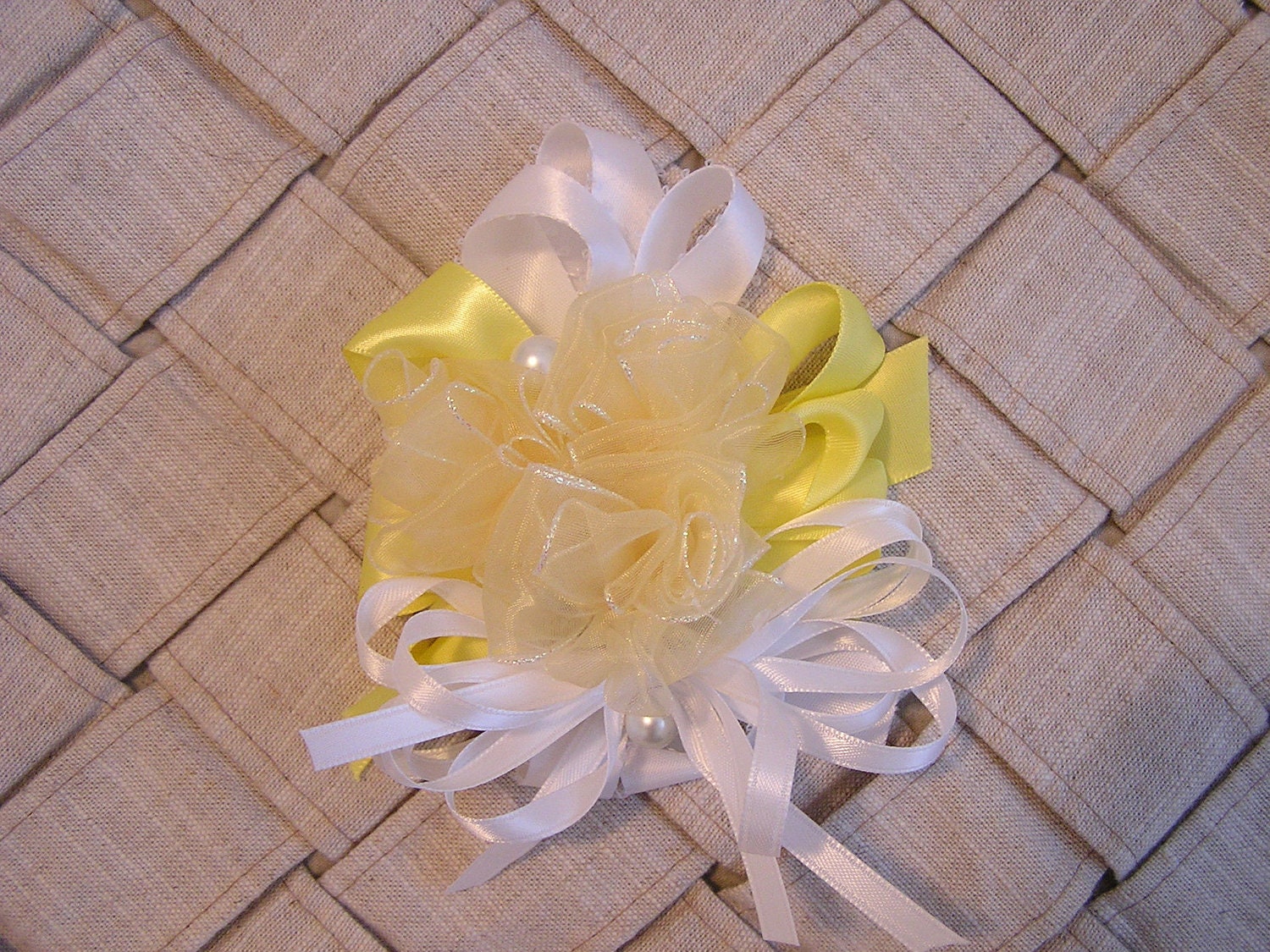 Yellow Corsage