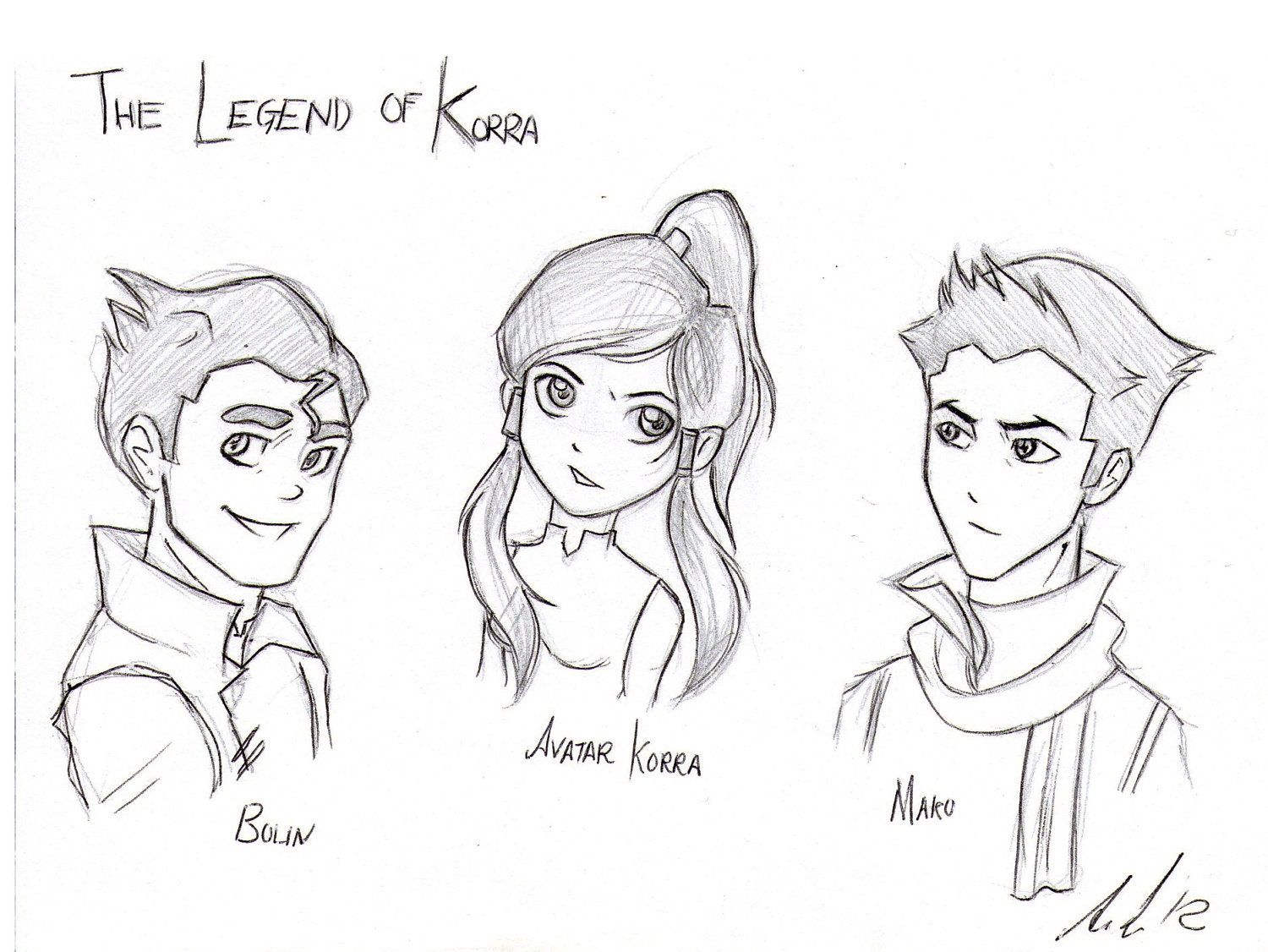 Legend of Korra mini trio