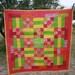 Fruit Stripe Gum Baby Quilt