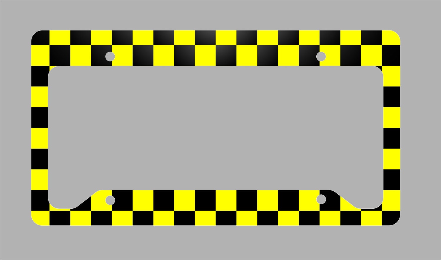 Yellow Black Checkered