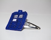 Doctor Who Tardis Hair Clippie
