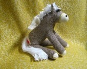 Rockford Red Heel Sock Monkey Pegasus Pony - Handmade - New