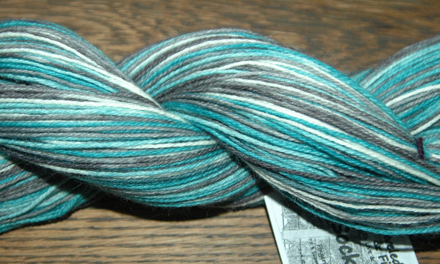 Pretty Boxes Hand-dyed Sock Yarn - Unraveledyarns