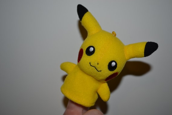 a pikachu puppet