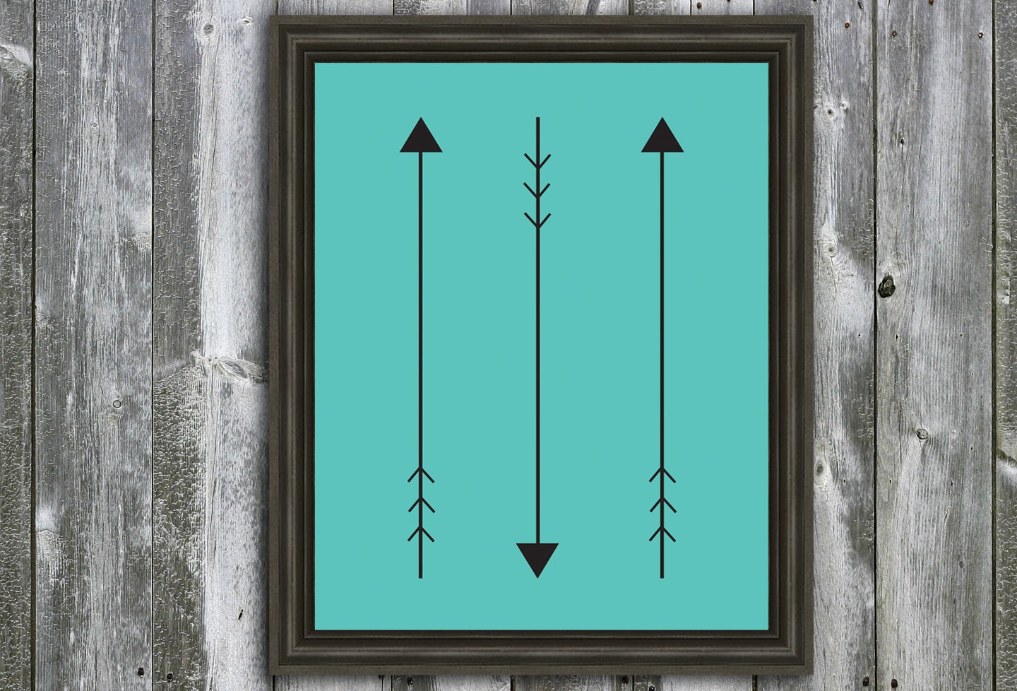 8X10 Arrows -  Wall Art - Customizable Poster