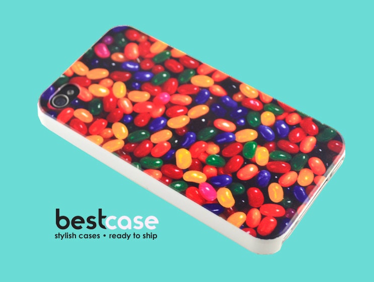 iphone 4 case - Jellybean Candy Hard Case - SALE