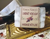 Cabernet Wine Soap - FancyNancySoap