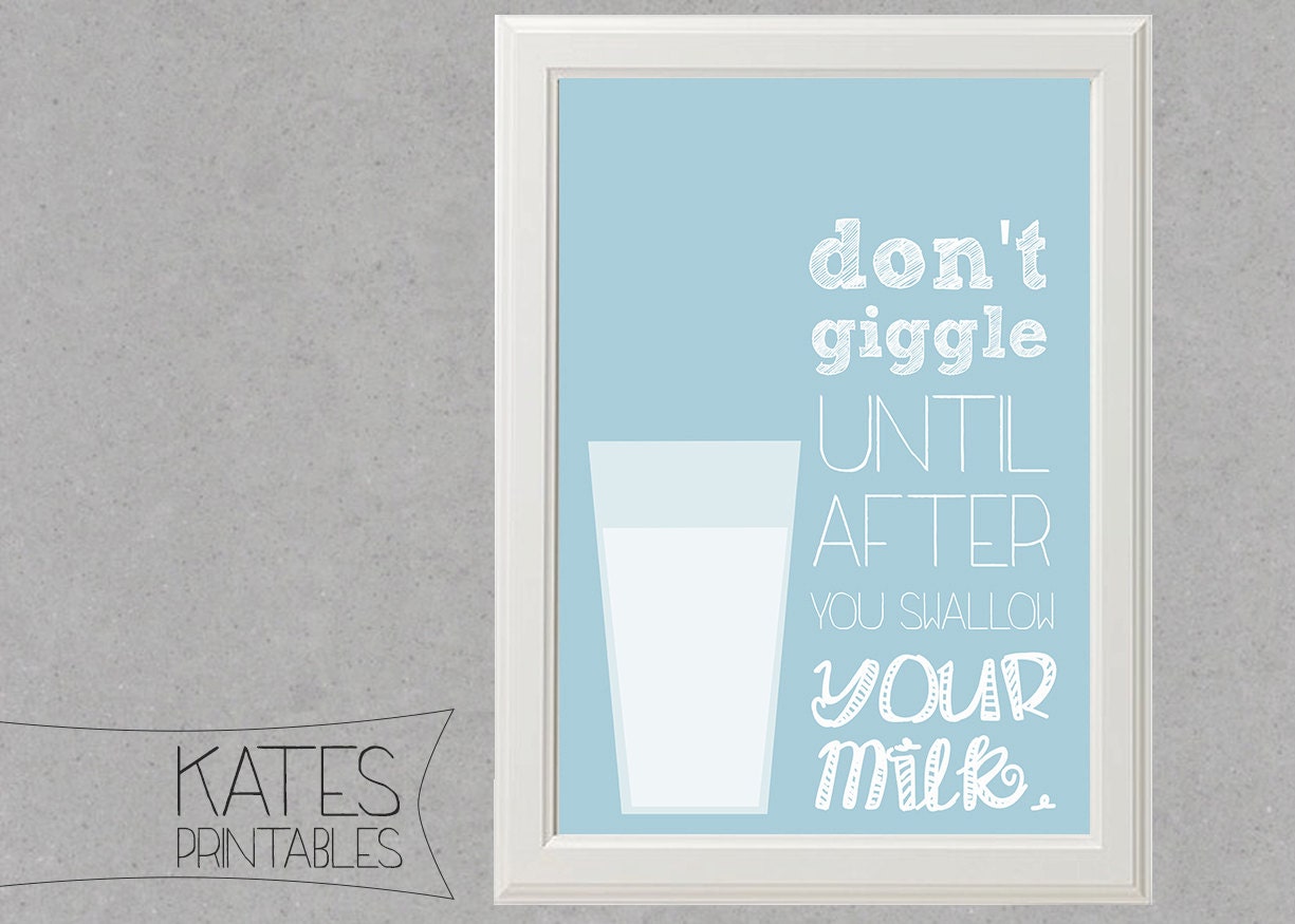 printable kitchen wall art, instant download, 8x10