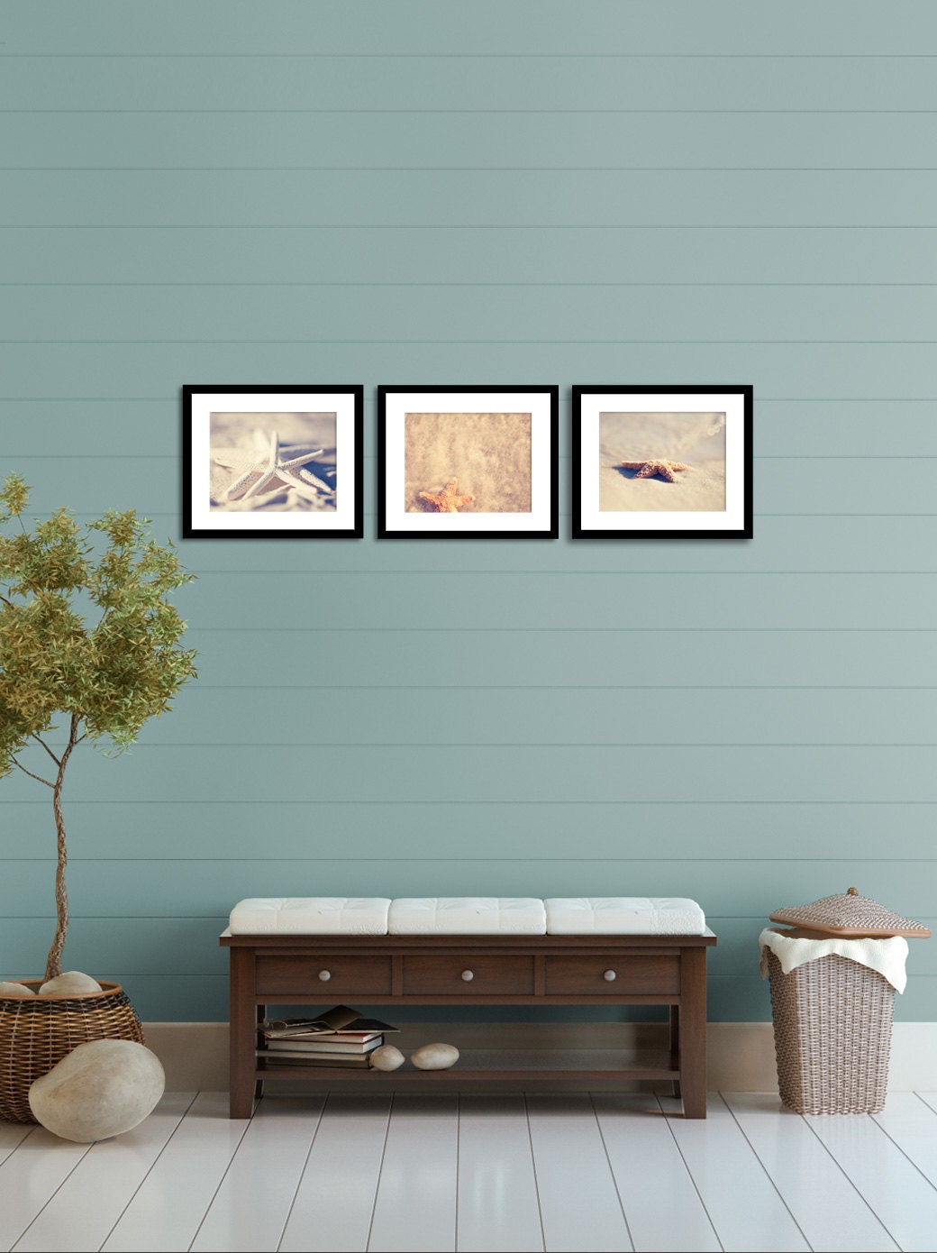 beach photography set ocean wall art starfish decor beige beach cottage art collection 3 11x14 prints