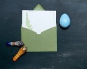 Woodland Ferns: Letterpress Flat Cards & Envelopes (6ct)