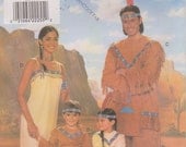Butterick 4171 Sewing Pattern - Native American Costume