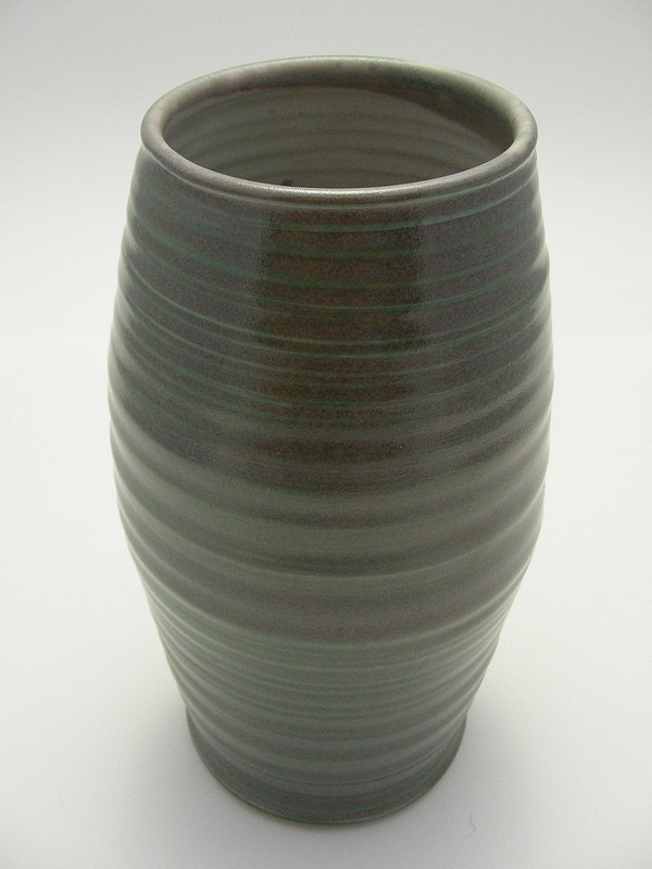 Belly Blush Green Vase