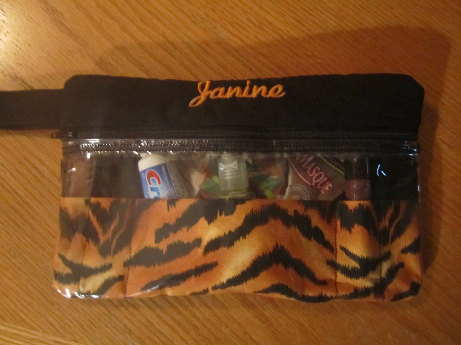 Custom travel, make up, first aid case.  Free Personalization. Perfect gift for birthdays, brides & more.