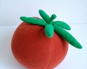 Custom Tomato Pillow Poof - Giant Plush Pillow for Children and Adults