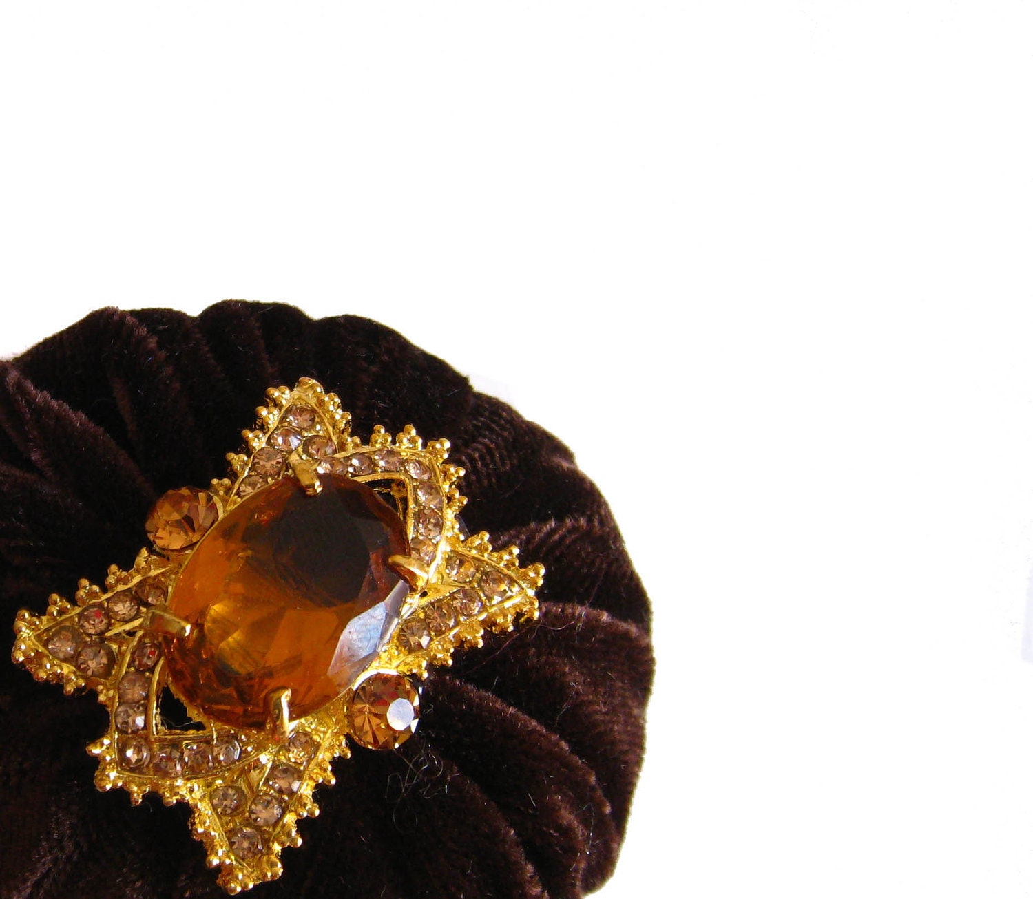 Royal Brown Emery Pincushion