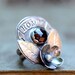 Sterling Ring - Wild Rose and Leaves - Garnet Gemstone - Home